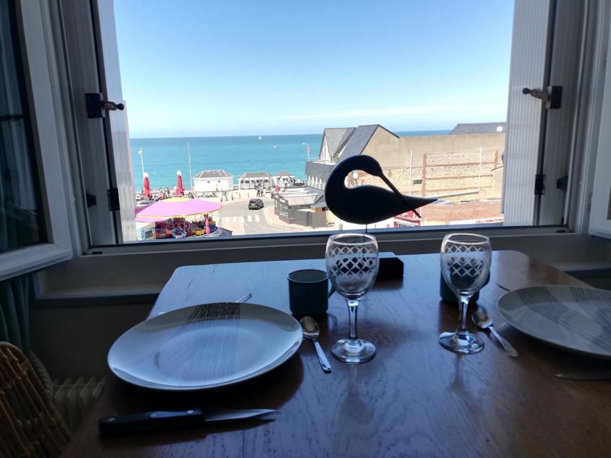 L'Horizon Vue Mer Et Falaises Fécamp Exteriör bild