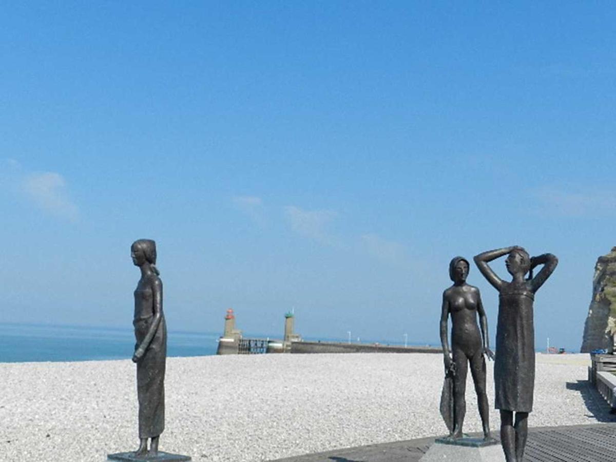 L'Horizon Vue Mer Et Falaises Fécamp Exteriör bild