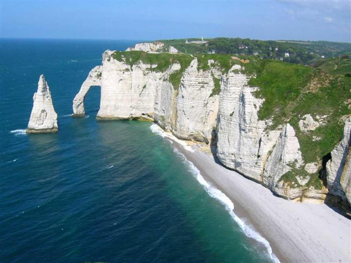 L'Horizon Vue Mer Et Falaises Fécamp Exteriör bild